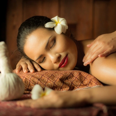 Massage à l’huile